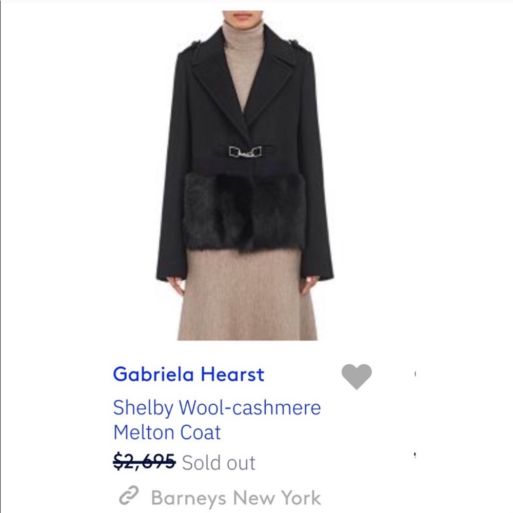 Gabriela Hearst Shelby Wool-cashmere Melton Coat